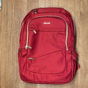 LOVEVOOK Laptop Backpack for Women, Wine